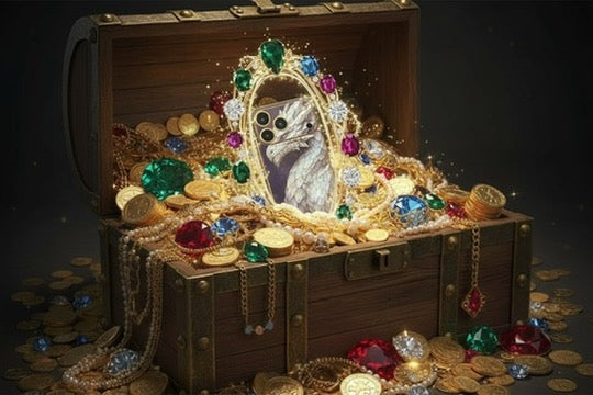 Crystal Dragon iPhone Skin