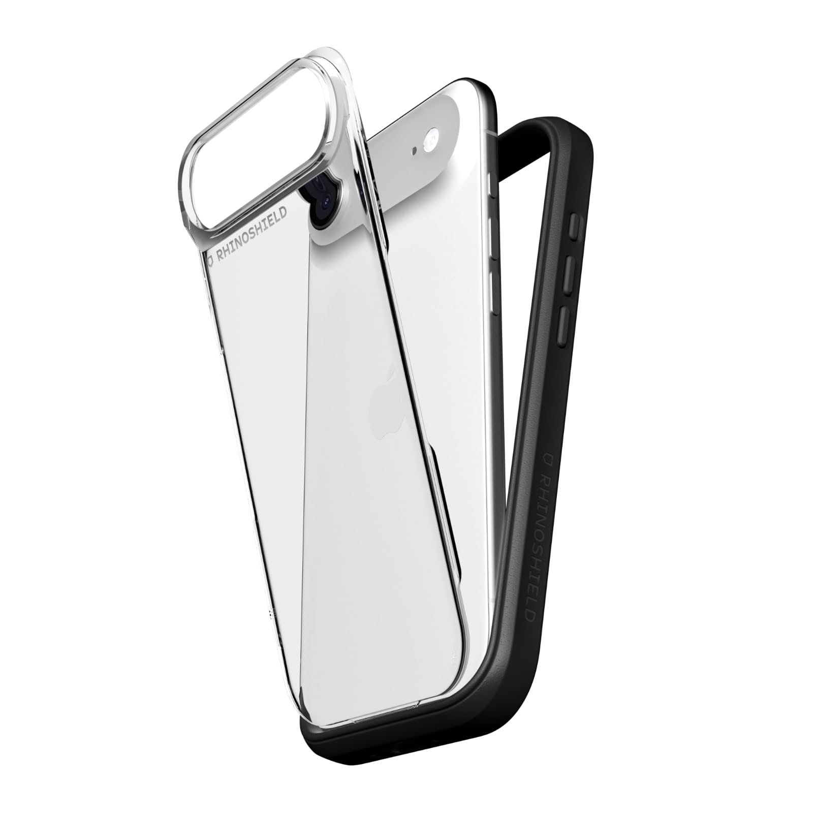 RhinoShield Phone Case Compatible with iPhone 17 Pro Max | Mod NX - Modular Protective Bumper Case Without Backplate, Slim Design, Shockproof with Military Grade Drop Protection - Graphite