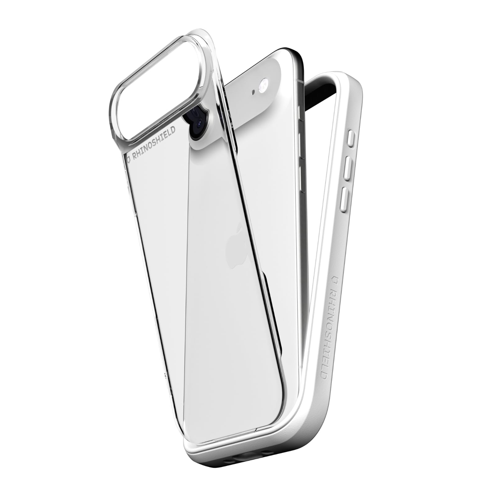 RhinoShield Phone Case Compatible with iPhone 17 Pro Max | Mod NX - Modular Protective Bumper Case Without Backplate, Slim Design, Shockproof with Military Grade Drop Protection - Graphite