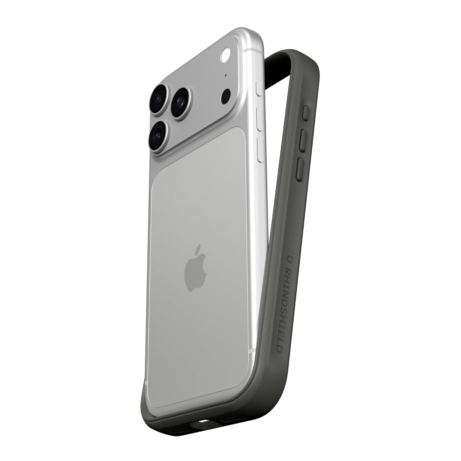 RhinoShield Phone Case Compatible with iPhone 17 Pro Max | Mod NX - Modular Protective Bumper Case Without Backplate, Slim Design, Shockproof with Military Grade Drop Protection - Graphite