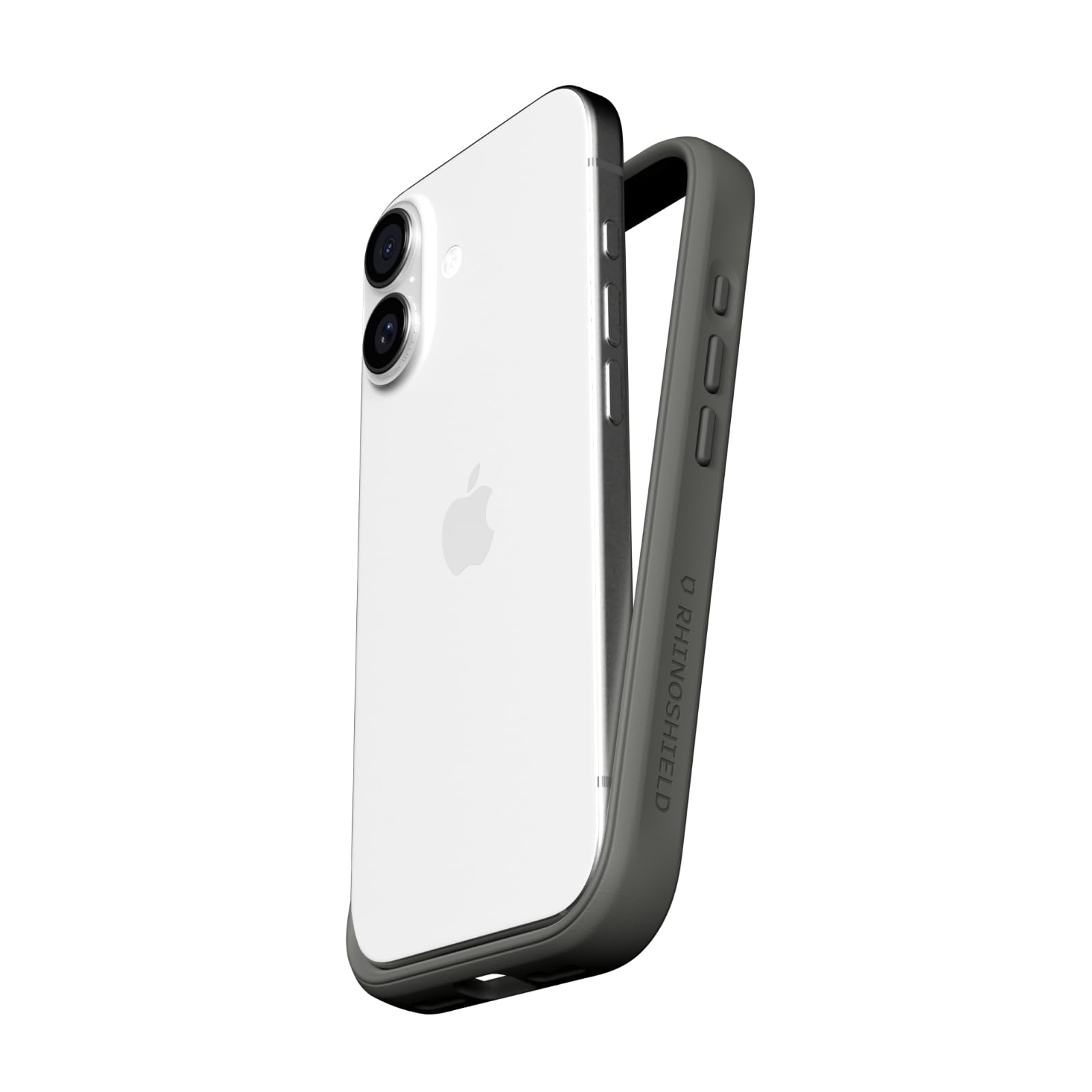 RhinoShield Phone Case Compatible with iPhone 17 Pro Max | Mod NX - Modular Protective Bumper Case Without Backplate, Slim Design, Shockproof with Military Grade Drop Protection - Graphite