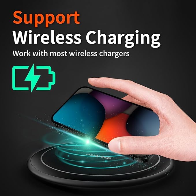 New Aluminum Frame Metal Bumper Frame Slim Hard Case Cover for iPhone17/Pro MAX, Metal Frame with Soft Inner Bumper, Raised Edge Protection (Black, for iPhone17Pro Max)