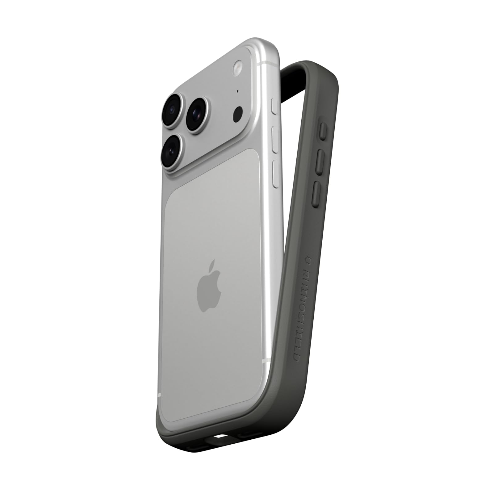 RhinoShield Phone Case Compatible with iPhone 17 Pro Max | Mod NX - Modular Protective Bumper Case Without Backplate, Slim Design, Shockproof with Military Grade Drop Protection - Graphite
