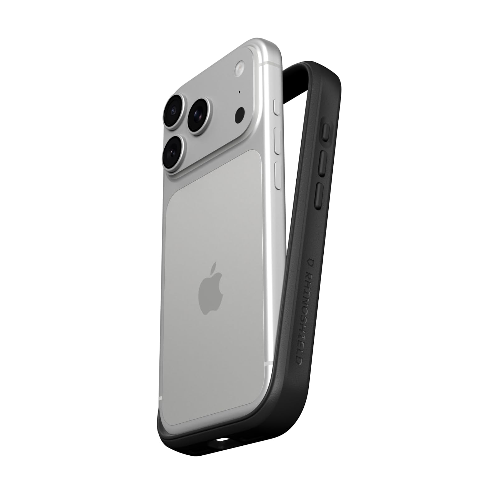 RhinoShield Phone Case Compatible with iPhone 17 Pro Max | Mod NX - Modular Protective Bumper Case Without Backplate, Slim Design, Shockproof with Military Grade Drop Protection - Graphite