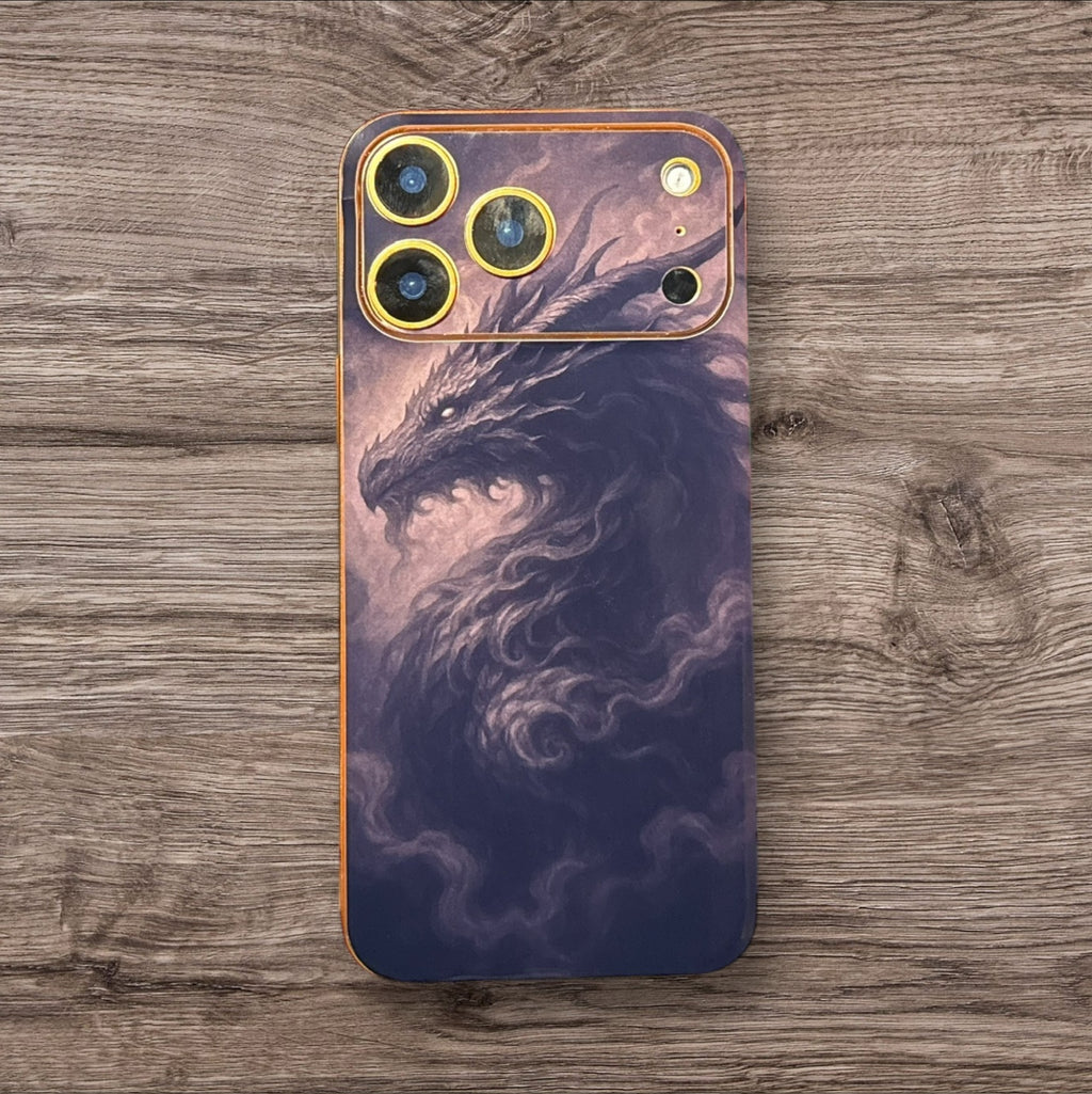 Smoke Dragon iPhone Skin