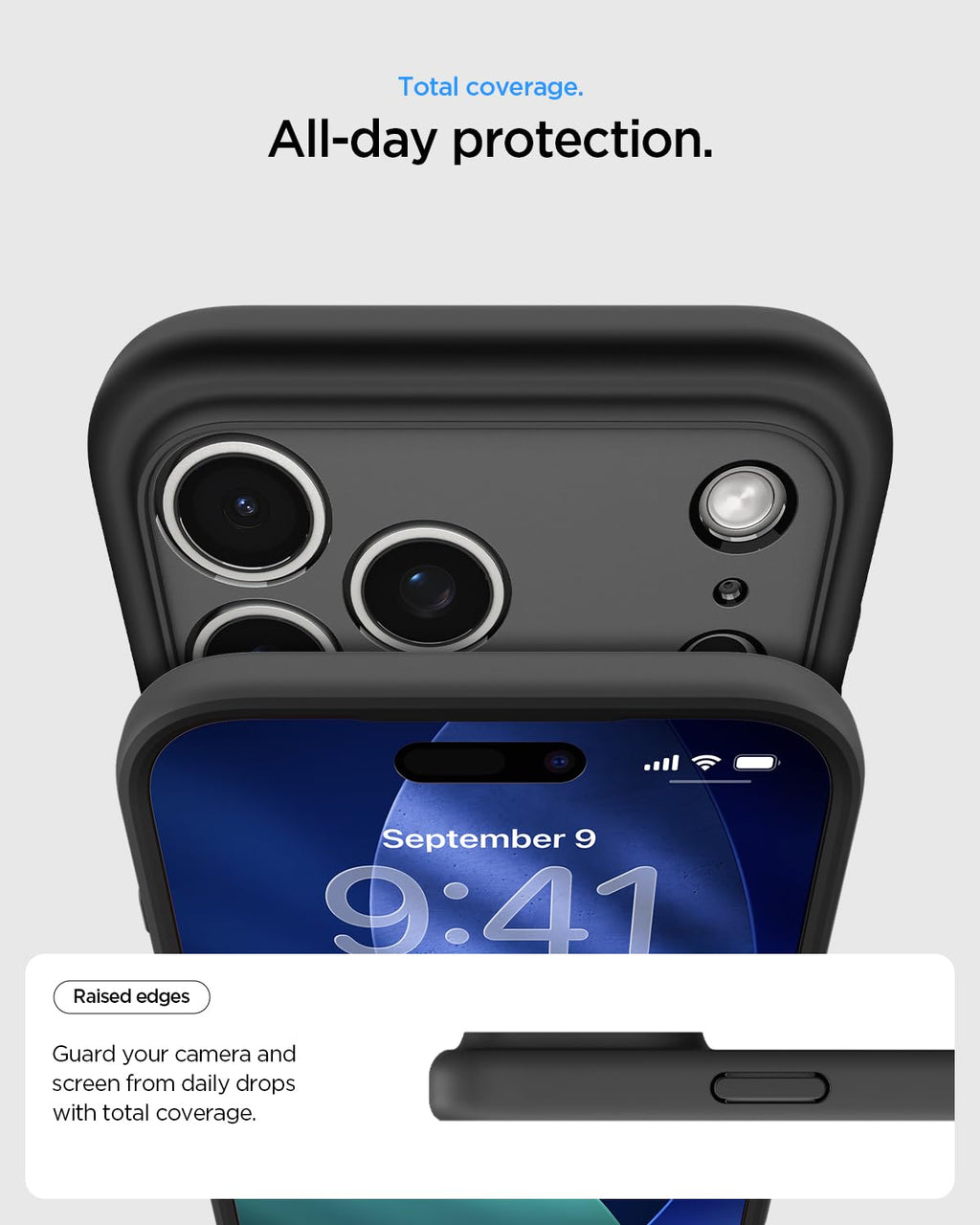 Spigen for iPhone 17 Pro Max Case, Ultra Hybrid MagFit [TPU Covered Camera Control] [Anti-Yellowing] [Compatible with Magsafe] - Clear