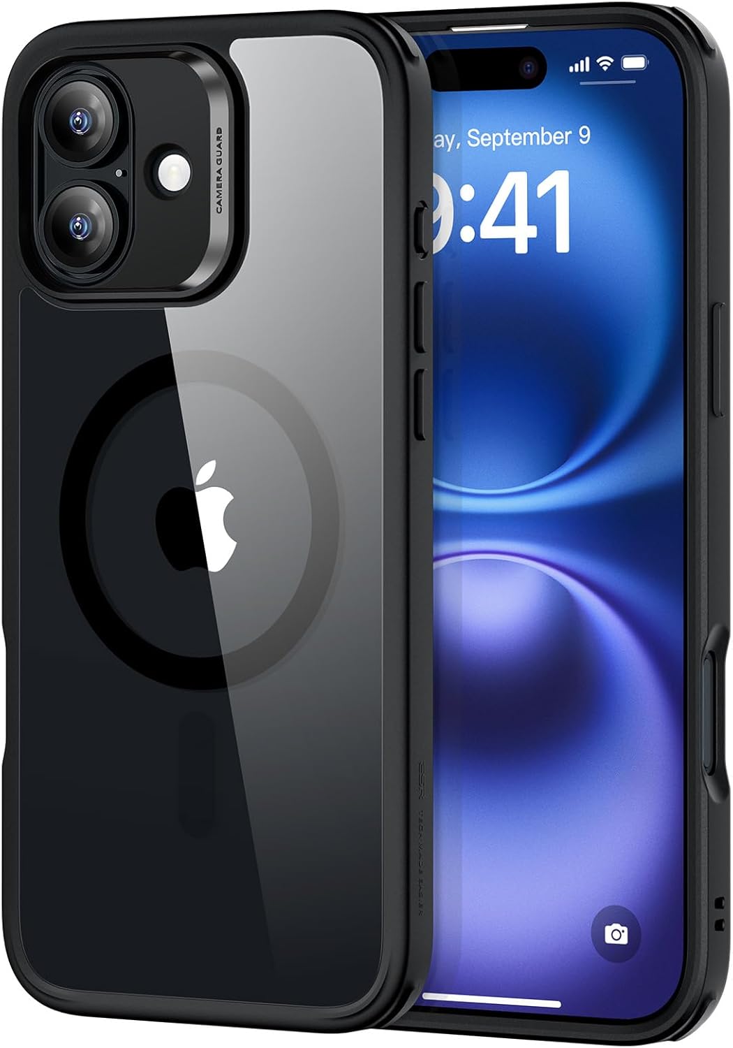 ESR for iPhone 17 Pro Max Case, Camera Control, Compatible with MagSafe, Shockproof Military-Grade Protection, Magnetic Phone Case for iPhone 17 Pro Max, Classic Hybrid Case, Clear