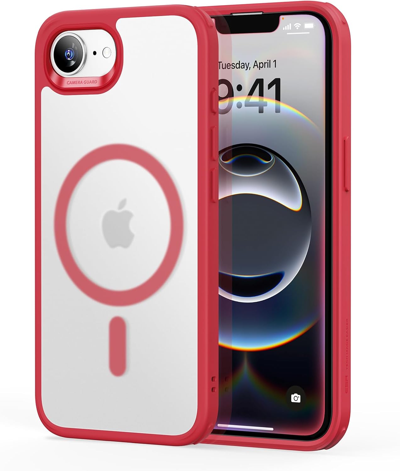 ESR for iPhone 17 Pro Max Case, Camera Control, Compatible with MagSafe, Shockproof Military-Grade Protection, Magnetic Phone Case for iPhone 17 Pro Max, Classic Hybrid Case, Clear