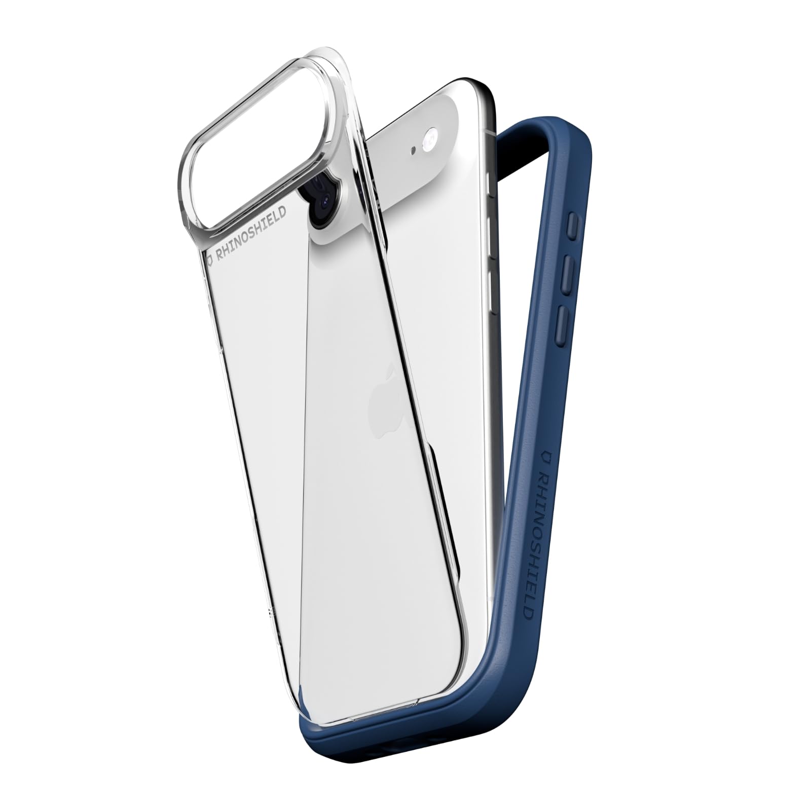 RhinoShield Phone Case Compatible with iPhone 17 Pro Max | Mod NX - Modular Protective Bumper Case Without Backplate, Slim Design, Shockproof with Military Grade Drop Protection - Graphite