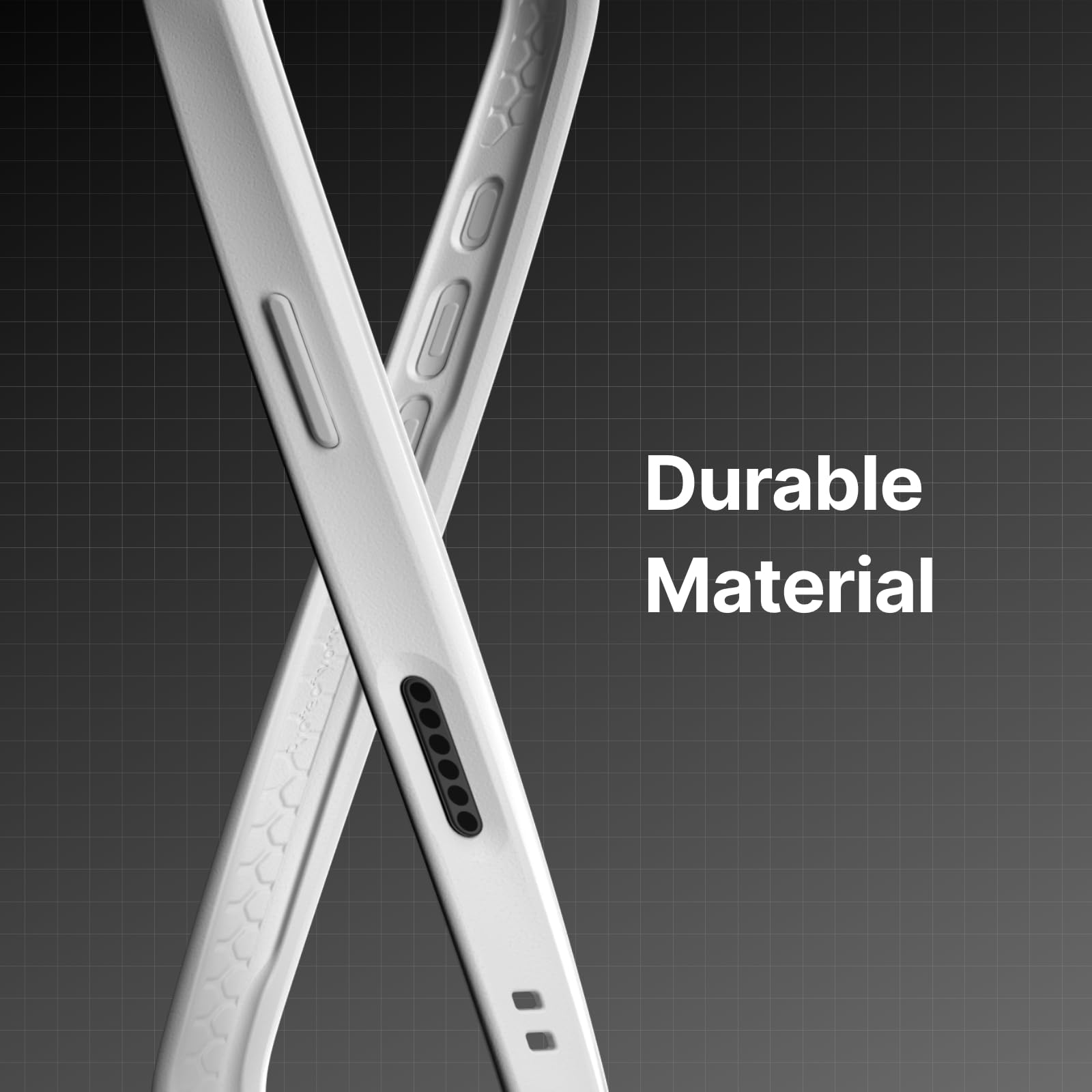 RhinoShield Phone Case Compatible with iPhone 17 Pro Max | Mod NX - Modular Protective Bumper Case Without Backplate, Slim Design, Shockproof with Military Grade Drop Protection - Graphite