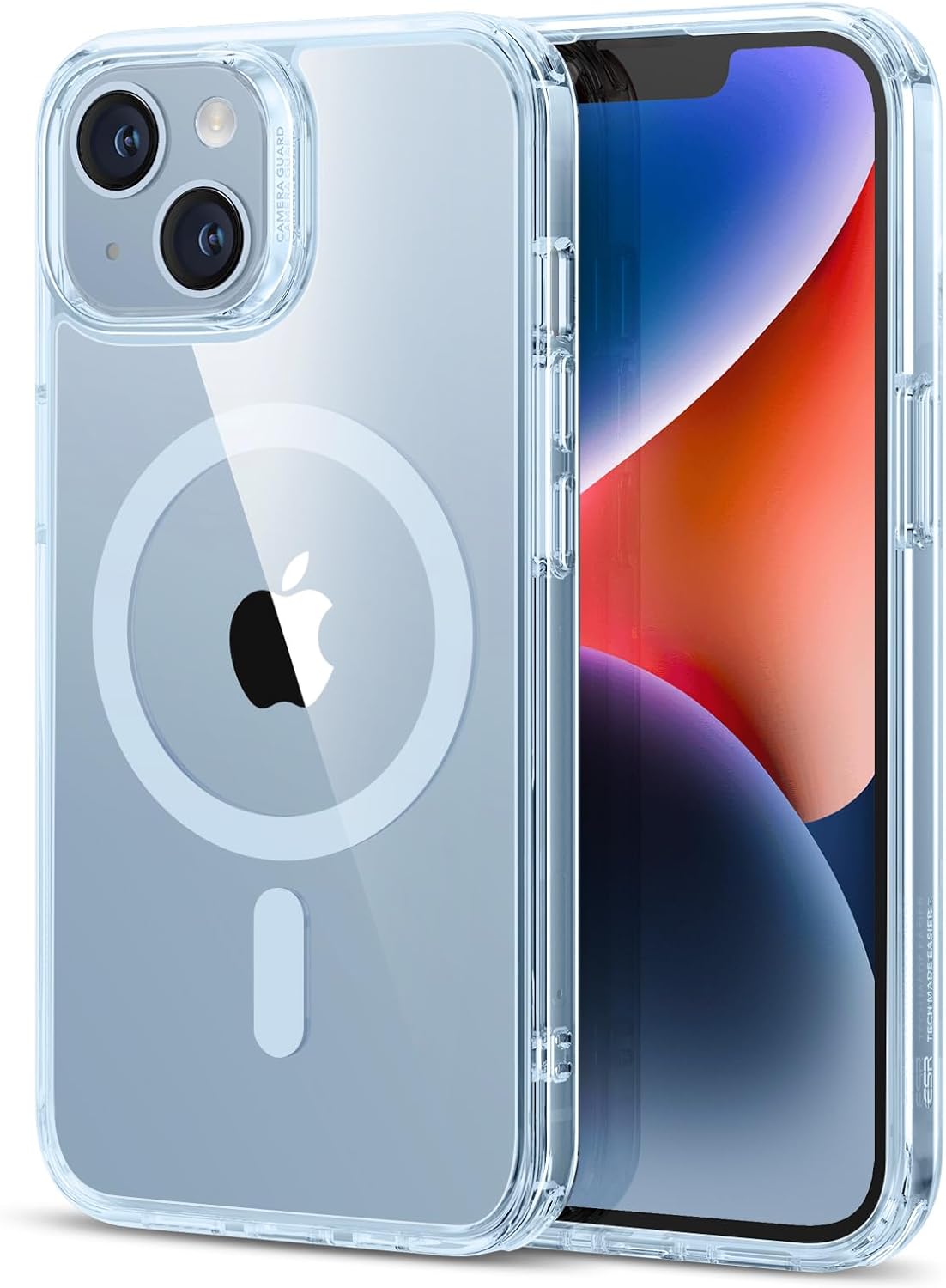 ESR for iPhone 17 Pro Max Case, Camera Control, Compatible with MagSafe, Shockproof Military-Grade Protection, Magnetic Phone Case for iPhone 17 Pro Max, Classic Hybrid Case, Clear