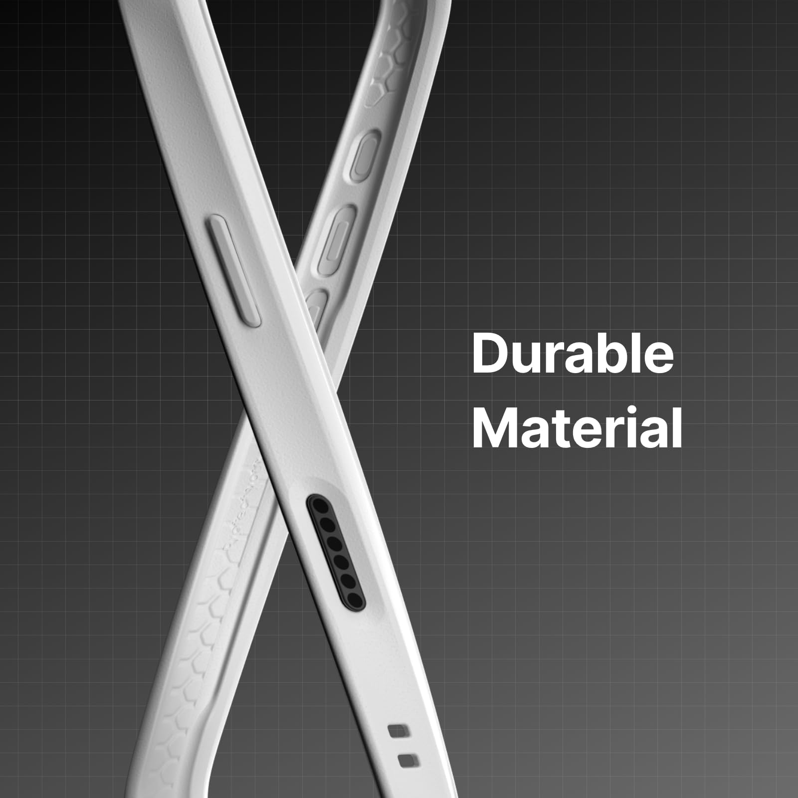 RhinoShield Phone Case Compatible with iPhone 17 Pro Max | Mod NX - Modular Protective Bumper Case Without Backplate, Slim Design, Shockproof with Military Grade Drop Protection - Graphite