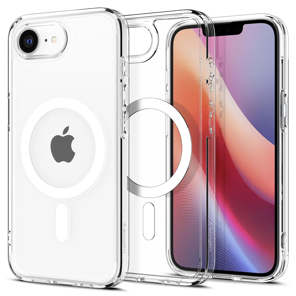 Spigen for iPhone 17 Pro Max Case, Ultra Hybrid MagFit [TPU Covered Camera Control] [Anti-Yellowing] [Compatible with Magsafe] - Clear