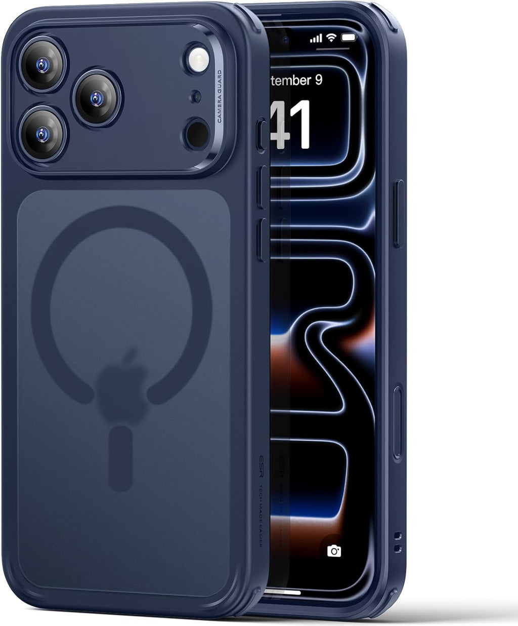 ESR for iPhone 17 Pro Max Case, Camera Control, Compatible with MagSafe, Shockproof Military-Grade Protection, Magnetic Phone Case for iPhone 17 Pro Max, Classic Hybrid Case, Clear