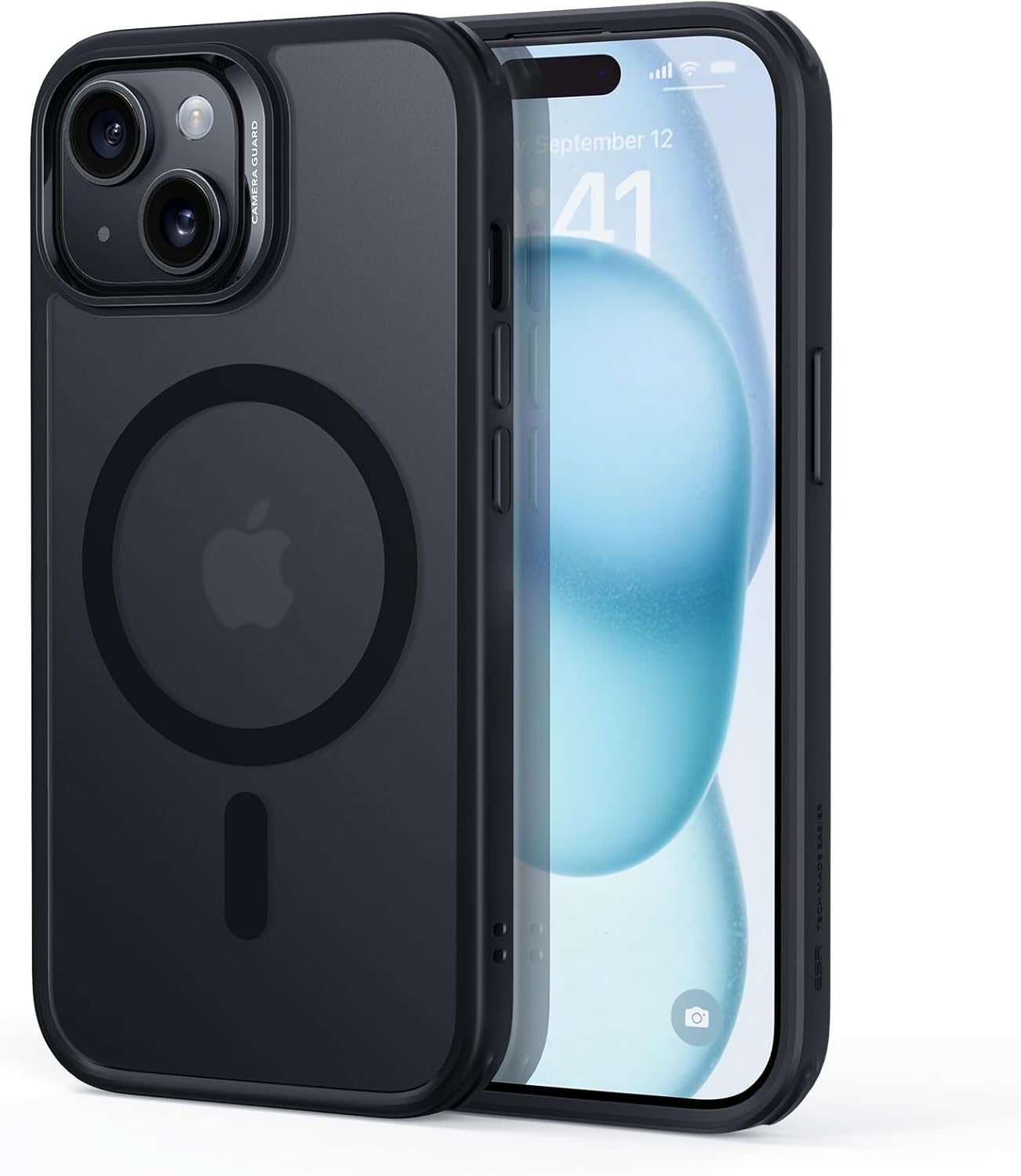 ESR for iPhone 17 Pro Max Case, Camera Control, Compatible with MagSafe, Shockproof Military-Grade Protection, Magnetic Phone Case for iPhone 17 Pro Max, Classic Hybrid Case, Clear