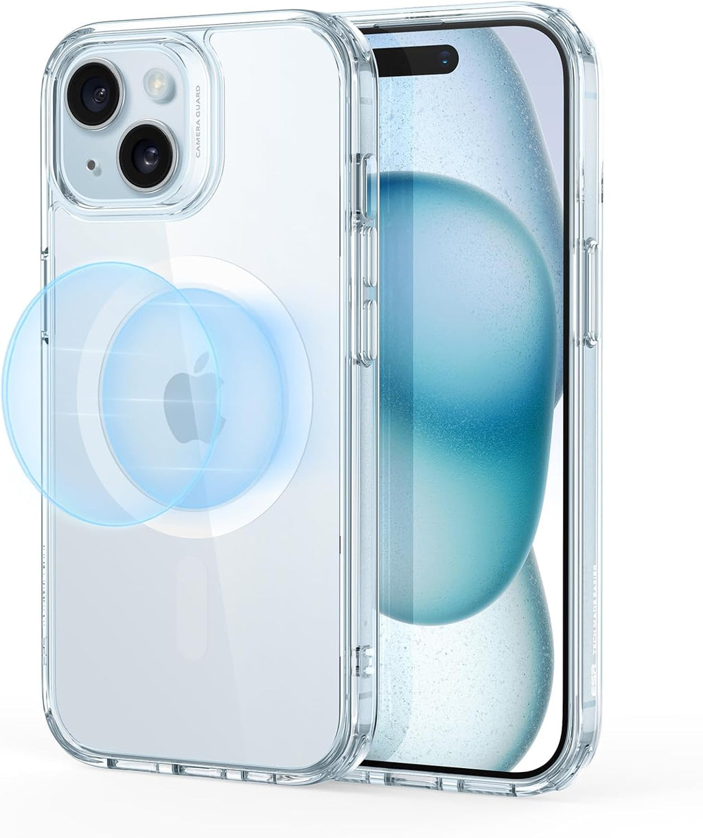 ESR for iPhone 17 Pro Max Case, Camera Control, Compatible with MagSafe, Shockproof Military-Grade Protection, Magnetic Phone Case for iPhone 17 Pro Max, Classic Hybrid Case, Clear