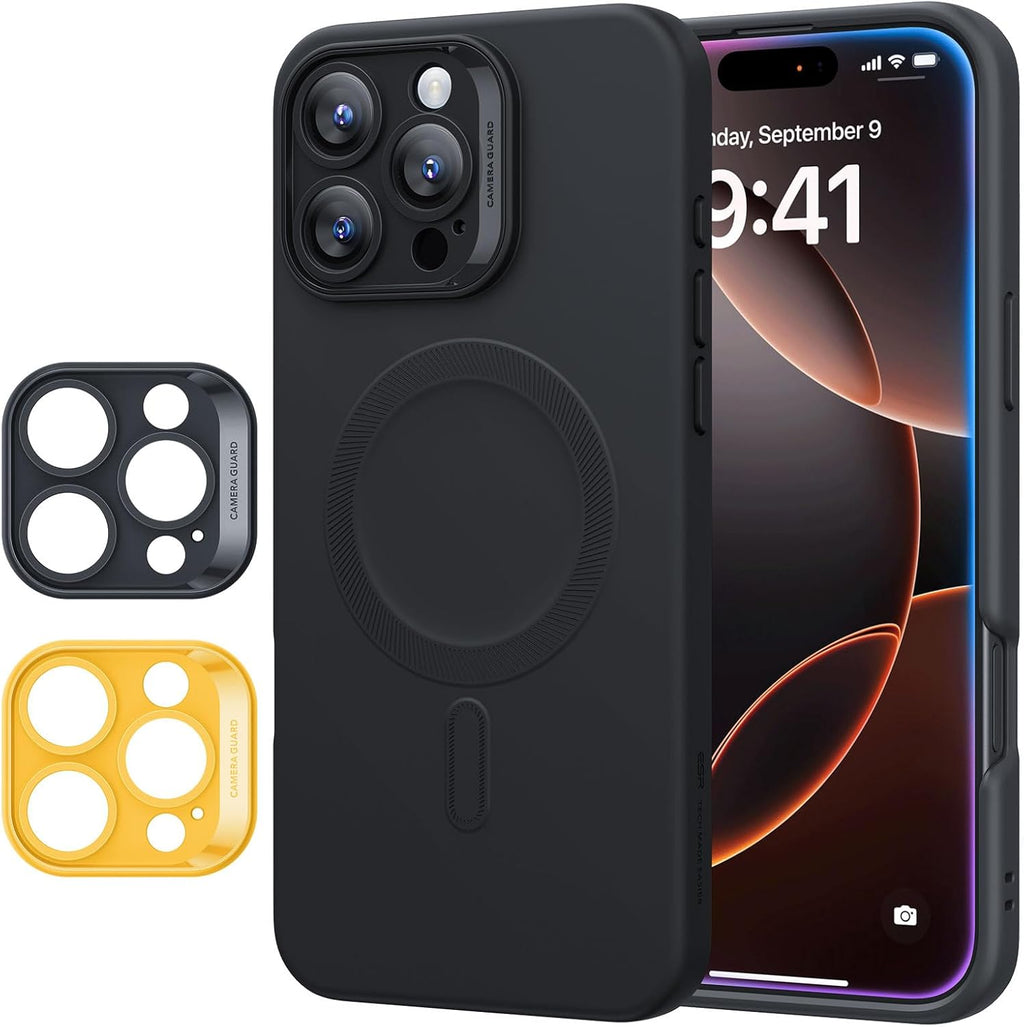 ESR for iPhone 17 Pro Max Case, Camera Control, Compatible with MagSafe, Shockproof Military-Grade Protection, Magnetic Phone Case for iPhone 17 Pro Max, Classic Hybrid Case, Clear