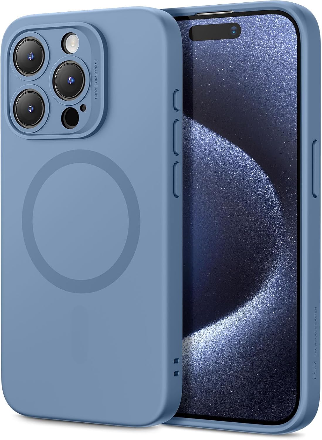 ESR for iPhone 17 Pro Max Case, Camera Control, Compatible with MagSafe, Shockproof Military-Grade Protection, Magnetic Phone Case for iPhone 17 Pro Max, Classic Hybrid Case, Clear