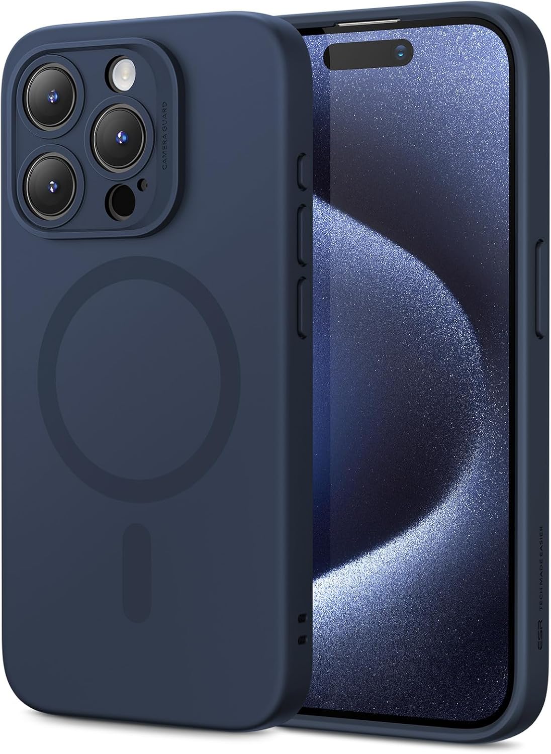 ESR for iPhone 17 Pro Max Case, Camera Control, Compatible with MagSafe, Shockproof Military-Grade Protection, Magnetic Phone Case for iPhone 17 Pro Max, Classic Hybrid Case, Clear