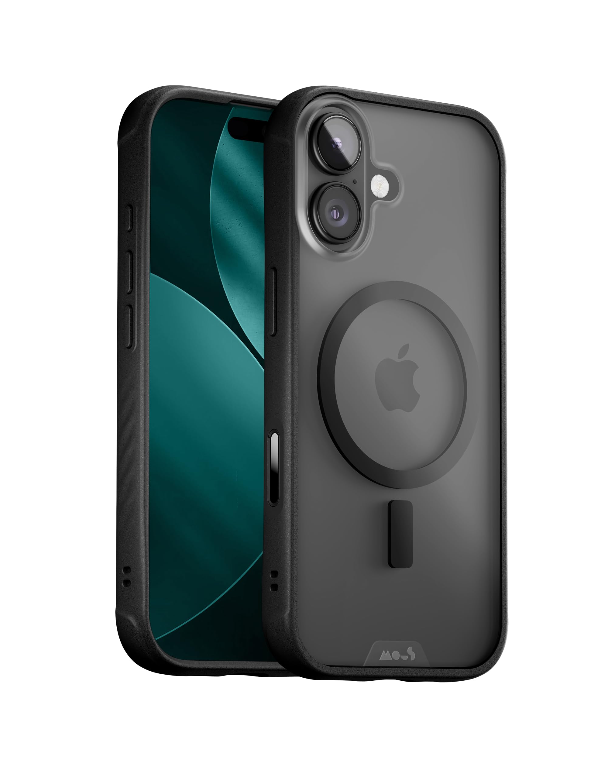 Mous for iPhone 17 Pro Max Case Clear, Compatible with MagSafe [Camera Control Cover] - Clarity - Anti-Yellowing Shockproof Cover for iPhone 17 Pro Max - Scratch Resistant Crystal Clear & Slim Design