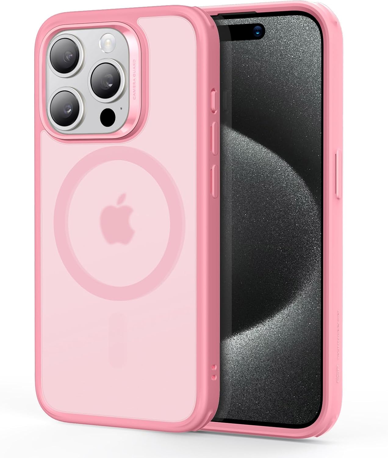 ESR for iPhone 17 Pro Max Case, Camera Control, Compatible with MagSafe, Shockproof Military-Grade Protection, Magnetic Phone Case for iPhone 17 Pro Max, Classic Hybrid Case, Clear