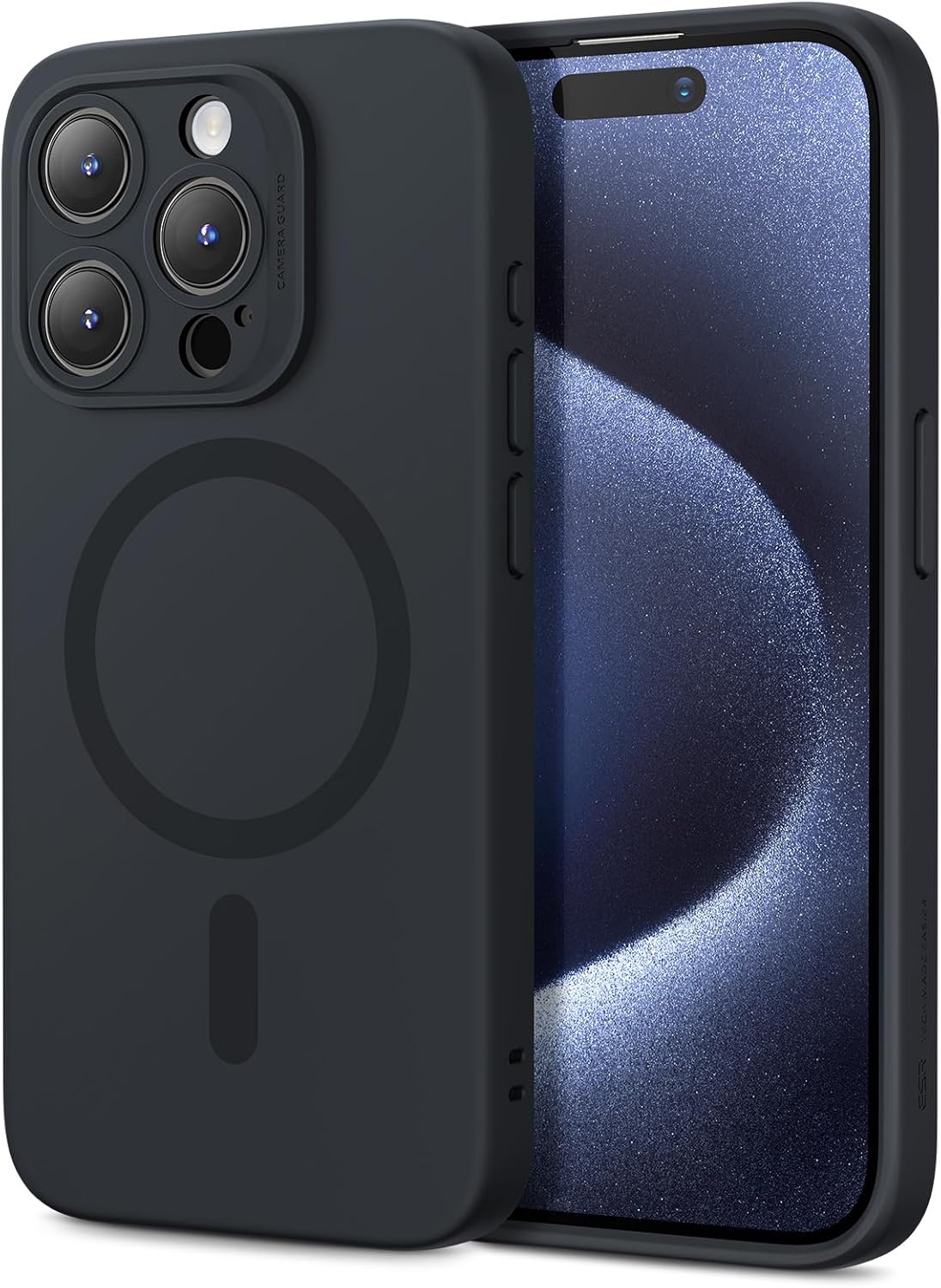 ESR for iPhone 17 Pro Max Case, Camera Control, Compatible with MagSafe, Shockproof Military-Grade Protection, Magnetic Phone Case for iPhone 17 Pro Max, Classic Hybrid Case, Clear