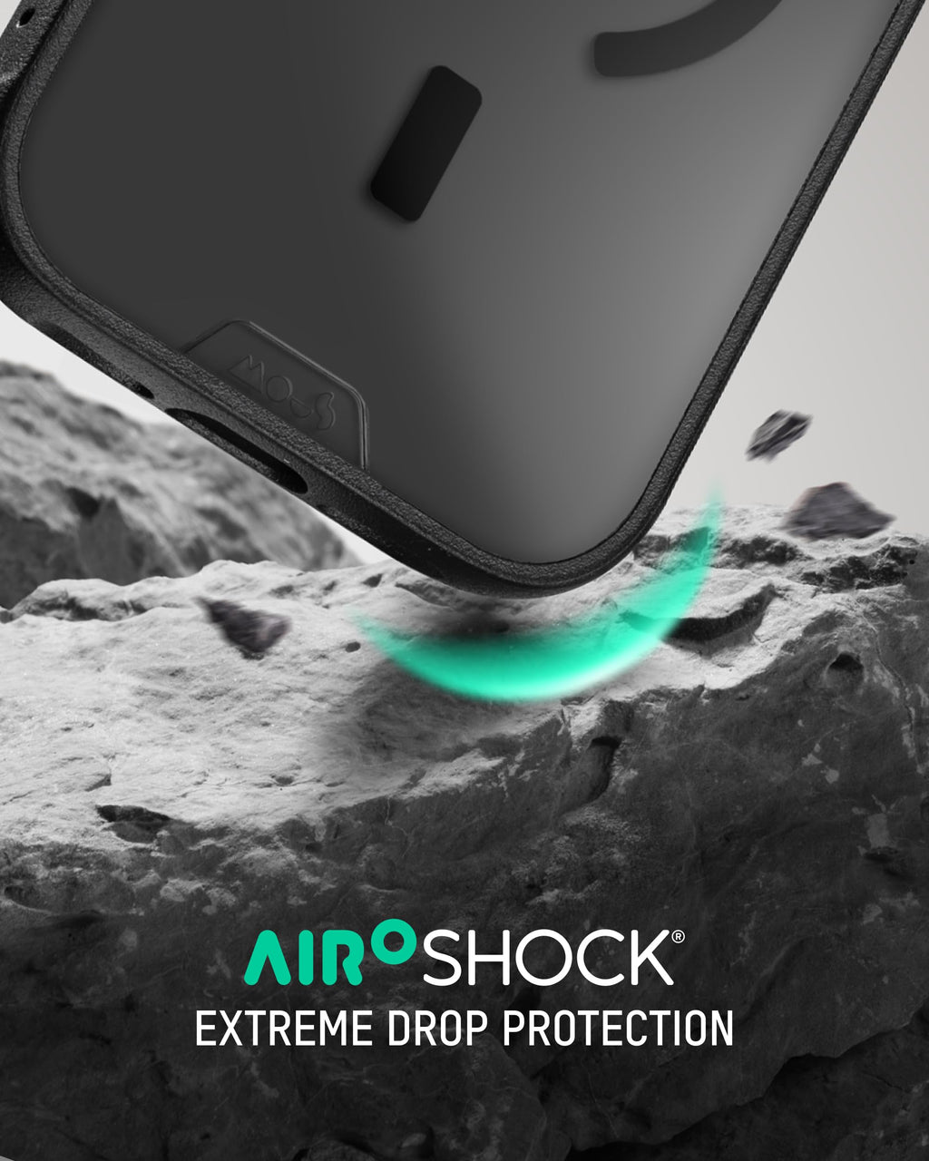 Mous for iPhone 17 Pro Max Case Clear, Compatible with MagSafe [Camera Control Cover] - Clarity - Anti-Yellowing Shockproof Cover for iPhone 17 Pro Max - Scratch Resistant Crystal Clear & Slim Design