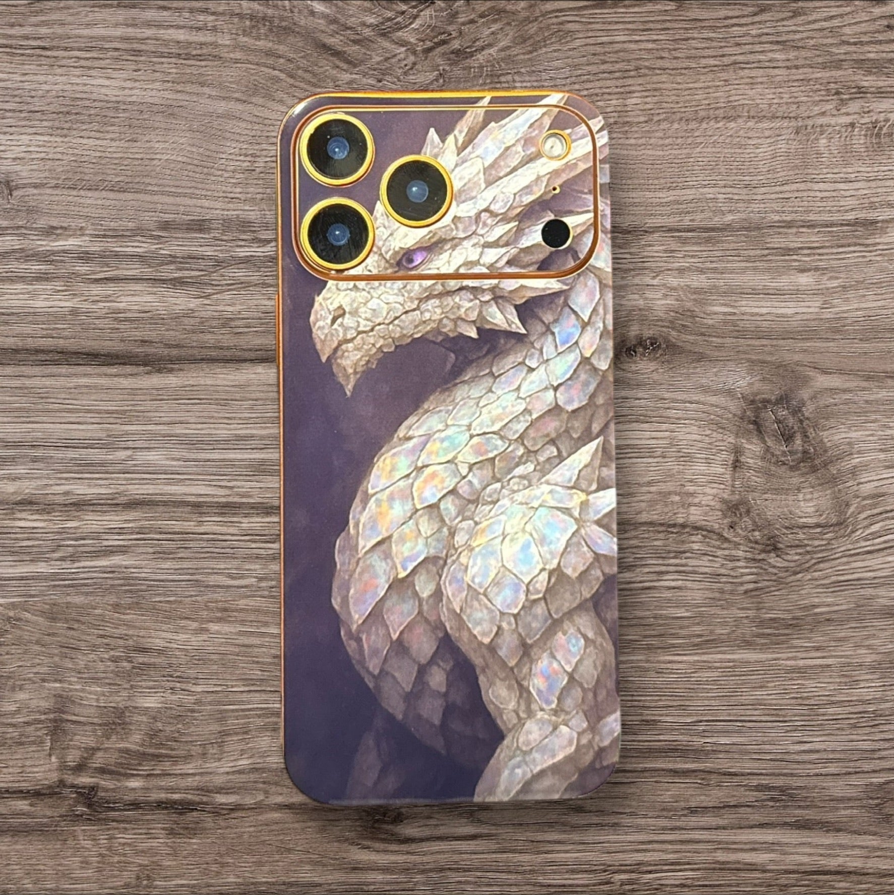 Crystal Dragon iPhone Skin